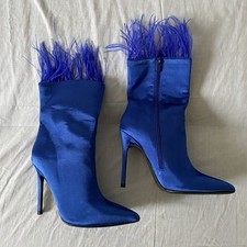 Stivali con tacco glam a punta