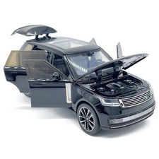 Modellino auto 1/32 Land Rover Range Rover SV pressofuso giocattolo per bambino nero
