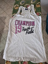 Canotta Champion  Bianca Donna