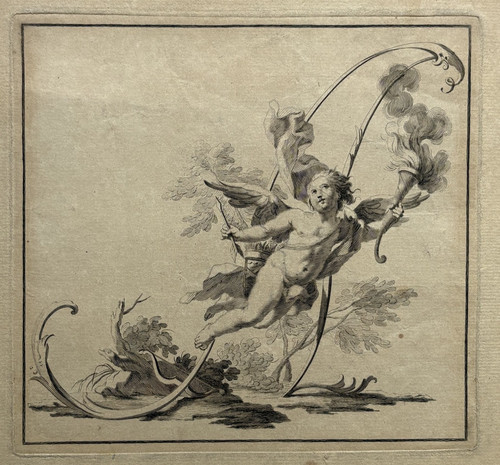 Amore amour gravure - gravure, giovanni