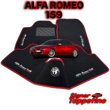 Tappetini auto personalizzati in moquette Set Tappeti per Alfa Romeo 159