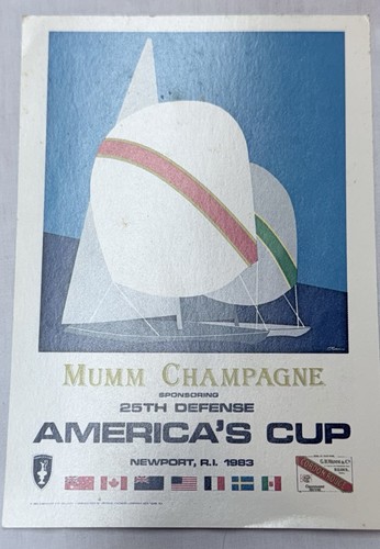 Cartolina originale mumm - originale,