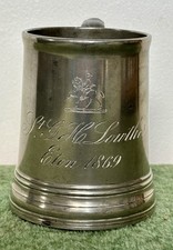 Tazza in peltro St George