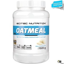 Scitec Oatmeal 1,5 kg Farina d Avena Aromatizzata con fiocchi Extra