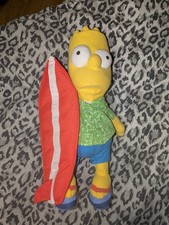 BART SIMPSON surfing pupazzo