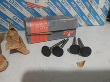 SERIE KIT 4 PEZZI DI VALVOLE SCARICO PER FIAT 850 NUOVE ORIGINALI 4121898