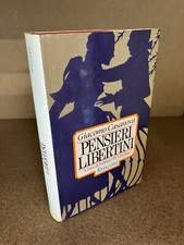 PENSIERI LIBERTINI Giacomo Casanova Rusconi 1990 1^ Ed. Federico Di Trocchio