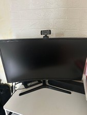 Postazione Completa Pc Fisso hp + Monitor Samsung + tastiera + webcam