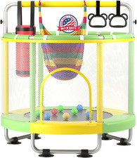 Trampolín infantil de 55" con