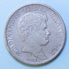 NAPOLI FERDINANDO II PIASTRA