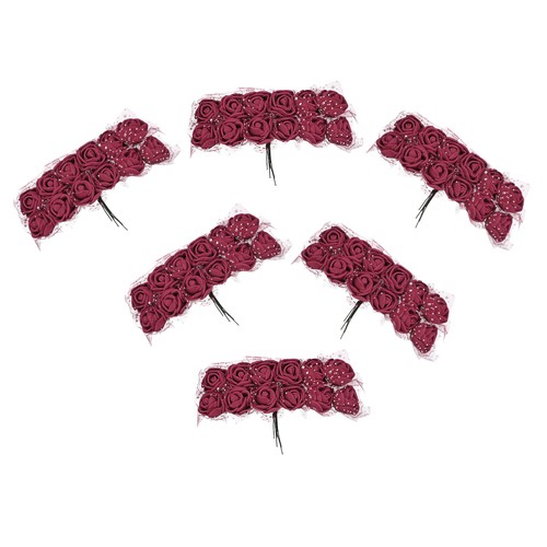 Per 144 mini rose artificiali - per,