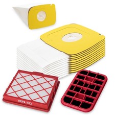 10 sacchetti per aspirapolvere filtro adatti per Lux 1 D 820 Royal Electrolux sacchetti filtro