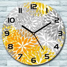 Orologio da parete in vetro