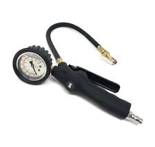 MANOMETRO A GLICERINA PISTOLA MISURA PRESSIONE GOMME PNEUMATICI AUTO BAR PSI