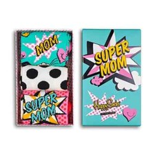 HAPPY SOCKS  3-Pack Super Mom Socks Gift Set 3 confezione regalo Mamma  36-40