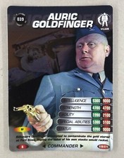 1 x 007 Spy card # 039 Auric