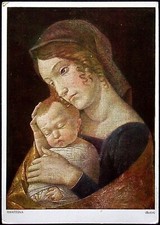 VTG ANDREA MANTEGNA POSTCARD