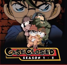 Detective Conan Case Closed Season 1-5 Episode 1-134 Anime DVD English Version