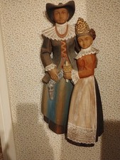 3 Bellissime Sculture Di Legno Gardenese A Firma Flavio Pancheri Famoso Scultore