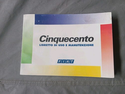 Libretto uso manutenzione - uso,