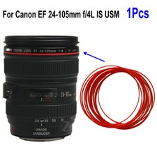 Tubo messa a fuoco anteriore obiettivo anello rosso per Canon EF 24-105mm F4L IS USM parte di riparazione