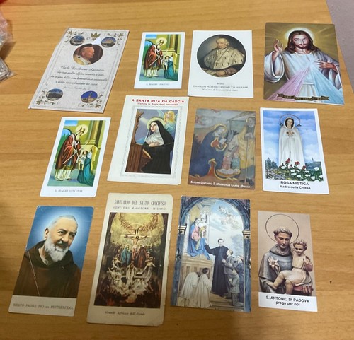 Lotto santini religiosi - lotto, 12