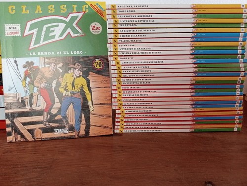 Tex serie classic - tex,