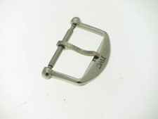 IWC Pin Buckle steel size 16mm new genuine Fibbia Ardiglione acciaio nuova