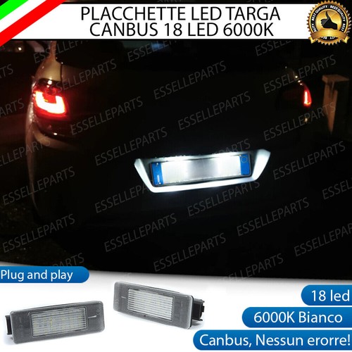 Placchette led luci targa - a,