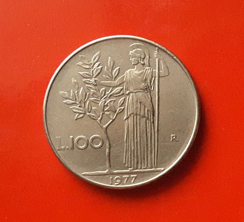 100 lire 1977 errore - 1977,