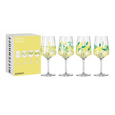 Set 4 bicchieri da aperitivo Hugo SOMMERTAU Limoncello Ritzenhoff primavera 2024
