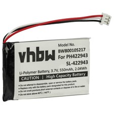 Batteria per Philips PH422943 550mAh 3,7V