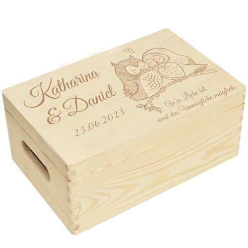 Chiccie scatola legno - in, per