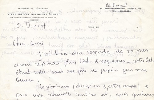 Oswald ducrot évoque son - oswald,