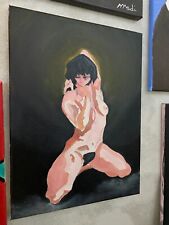 Quadro Dipinto Nudo Olio su tela senza cornice 30x40.