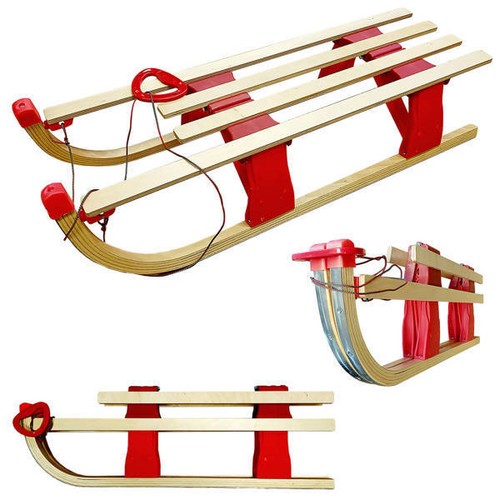 Slitta per bambini legno - bambini, in