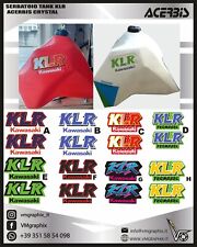 ADESIVI KLR 600 SERBATOIO MAGGIORATO ACERBIS DECALS STICKERS