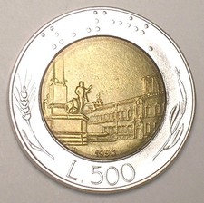 1990 Italy Italian 500 Lire