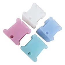 POFET 100 pezzi di plastica ricamo punto croce strumenti filo avvolgere bordo 