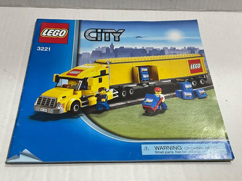 Lego city 3221 instruction - 3221,