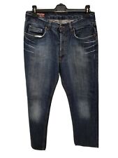 Marlboro classics jeans uomo men blu blue tg 48 50 size 34/36 pants classico 