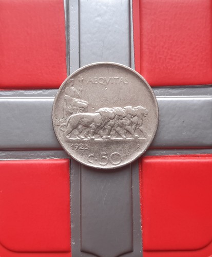 50 centesimi 1925 - 50,