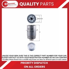 Mahle/Knecht Fuel Filter fits