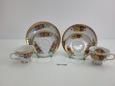 2 tazze da collezione Winterling Kirchenlamitz Bavaria porcellana rose cucina #2511700