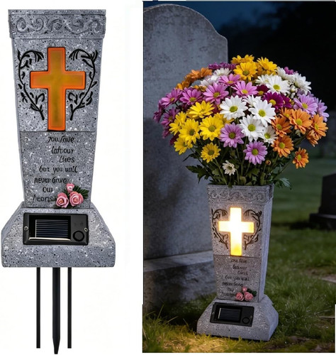 Vaso cimitero solare - solare, per