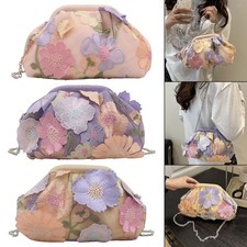 Pochette floreale da donna