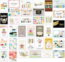 Set Di 36 Biglietti Di Auguri