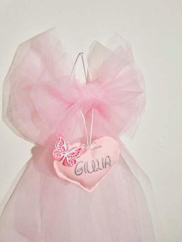 Fiocco nascita per bimba - , rosa