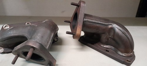 Coppia collettori scarico - coppia,