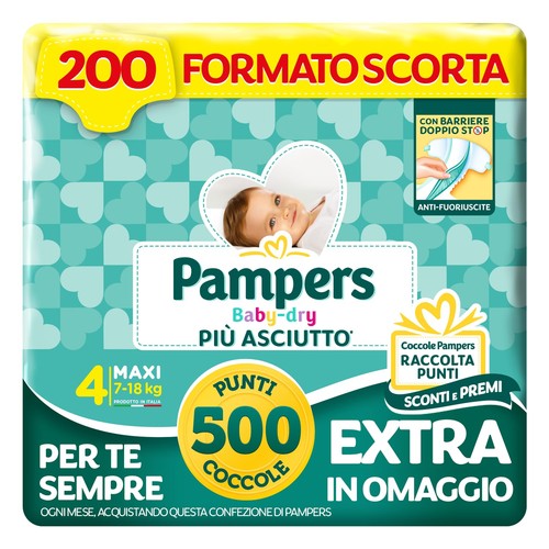 Pampers baby dry maxi - dry, taglia